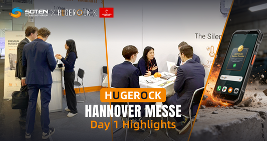 HUGEROCK rugged industrial devices showcased at Hannover Messe 2026
