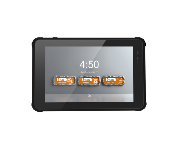 T-SMART H81 8-inch rugged tablet with 1000 nits sunlight-readable display