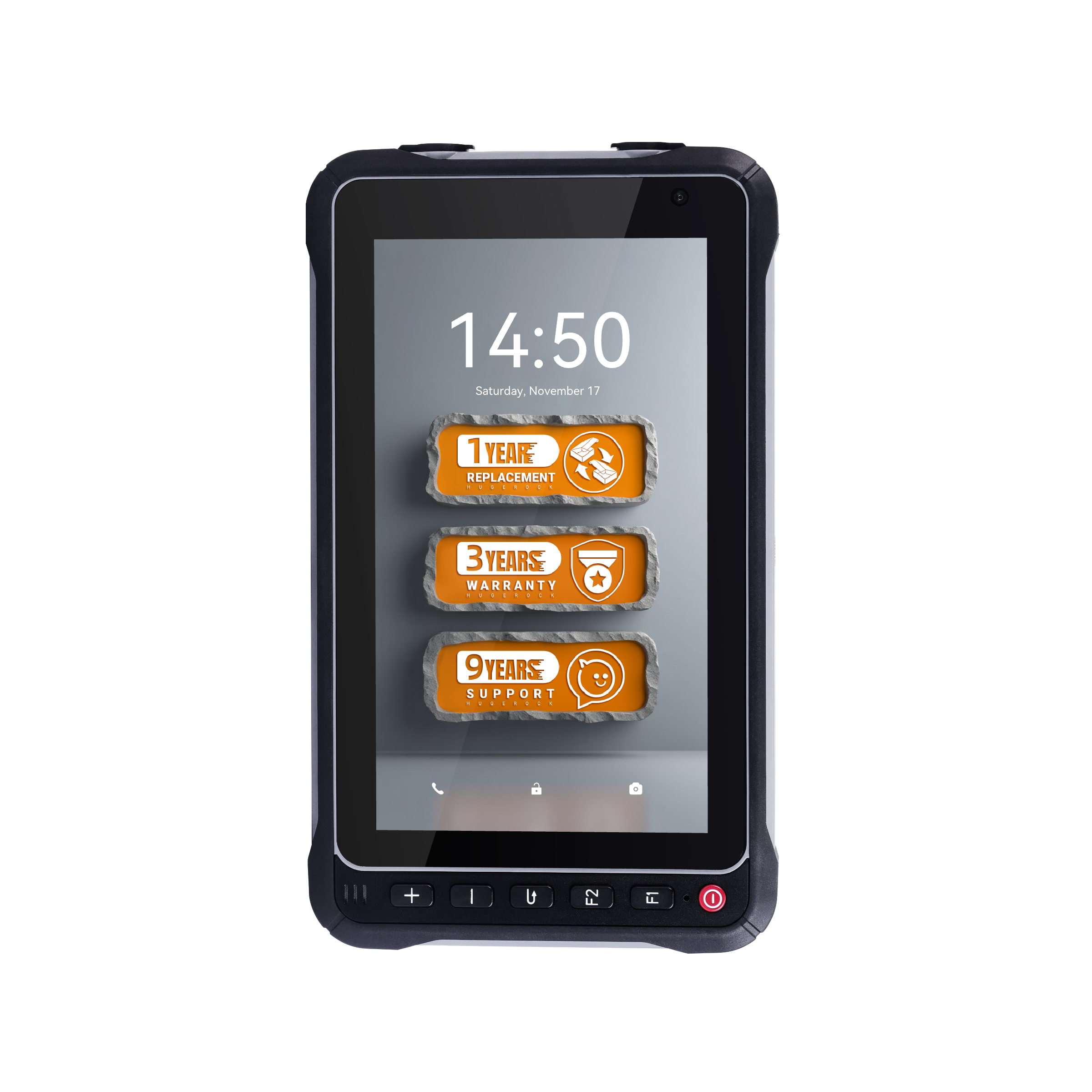 T-SMART H72 connectivity ports including Type-C and magnetic connectors  